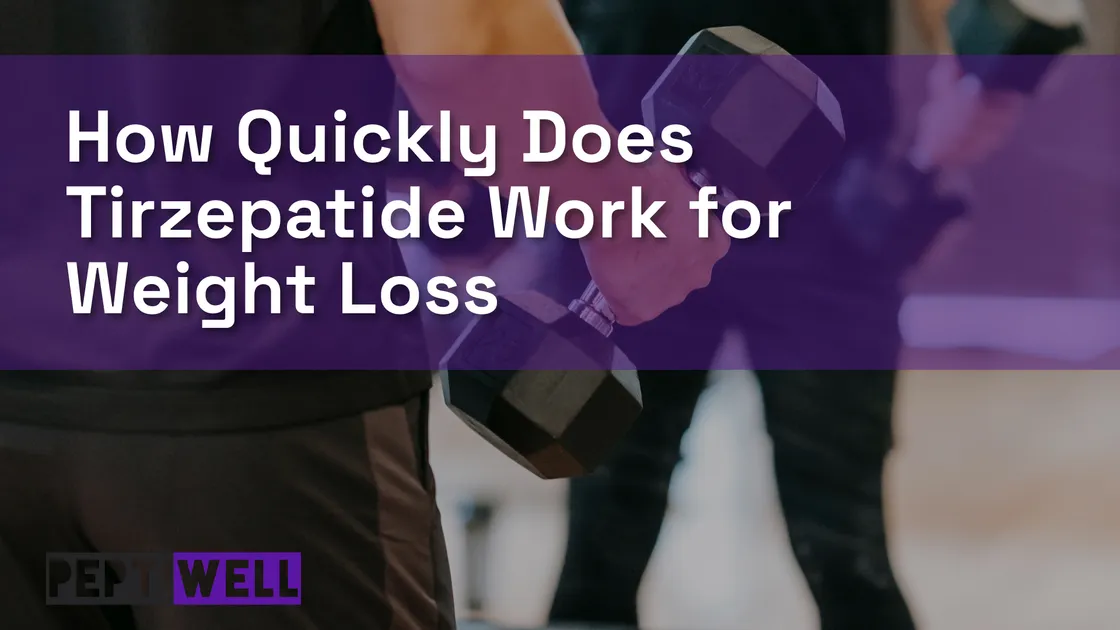 How quickly does tirzepatide work for weight loss thumbnail